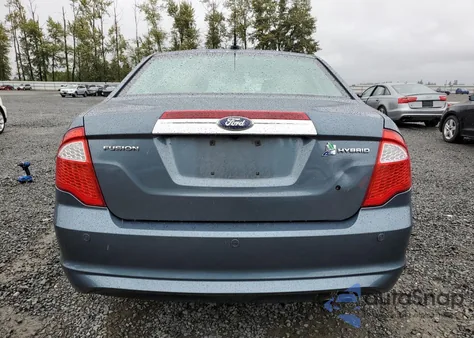 2012 Ford Fusion Hybrid из США, поврежденный, VIN 3FADP0L37CR231958